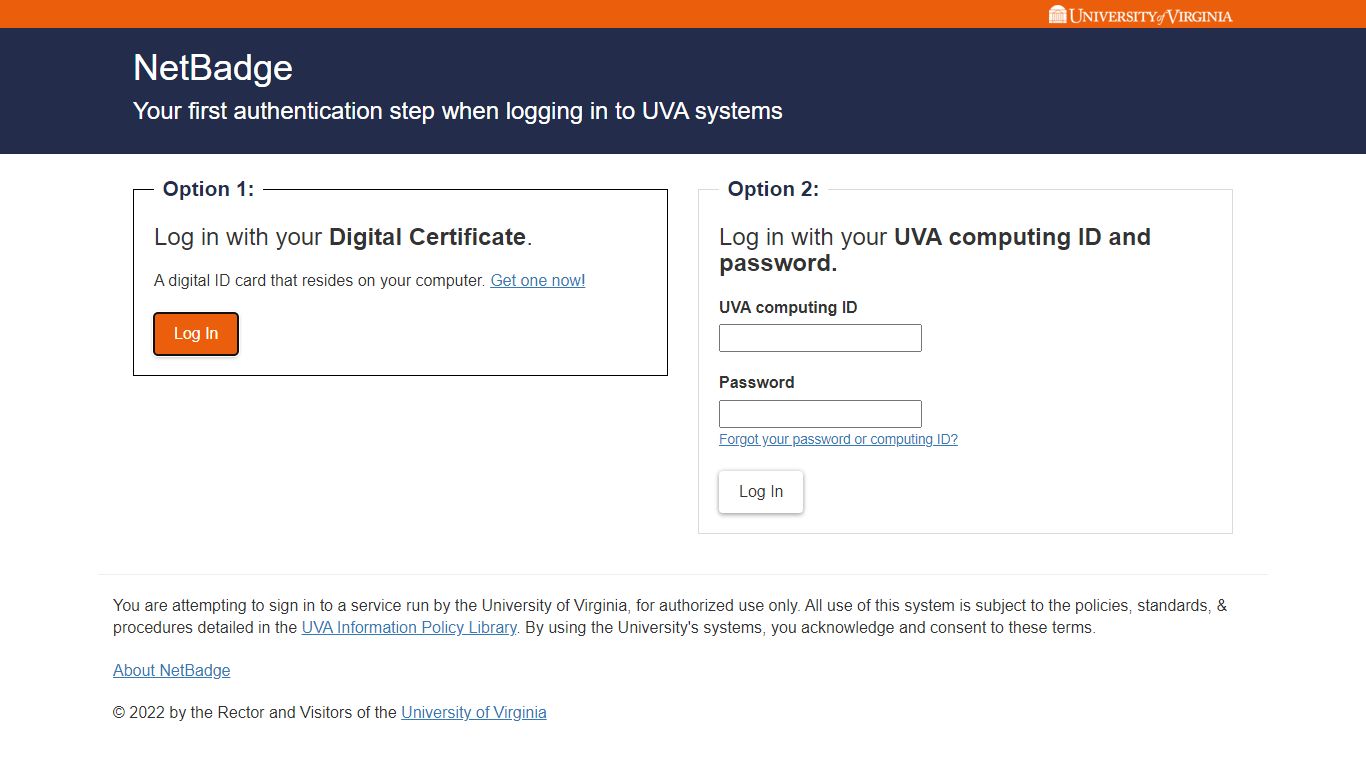 ITSWeb - UVA ITS